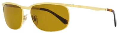 Persol Unisex Key West Sunglasses Po2458s 107633 Gold/havana 62mm In Yellow