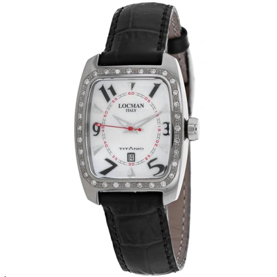 Locman Women's Mother Of Pearl Dial Watch In White