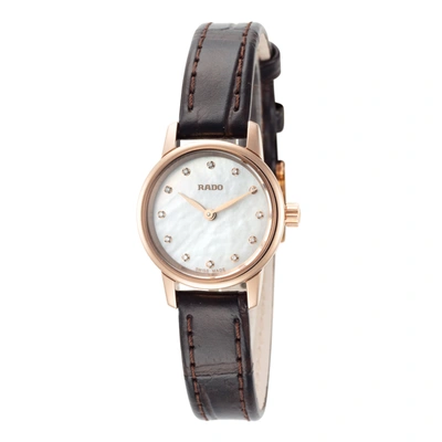 Rado Women's Coupole Classic 21mm Quartz Watch In Gold