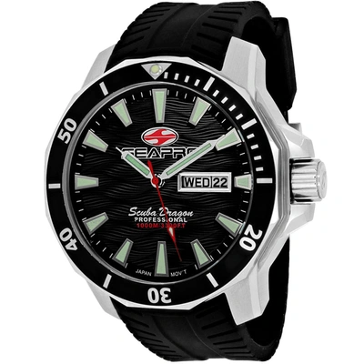 Seapro Men's Black Dial Watch