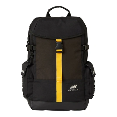 New Balance Terrian Flap Backpack In Black