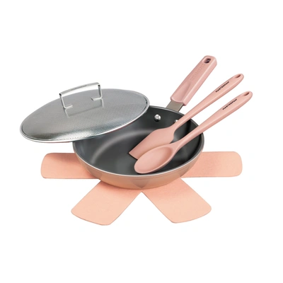 Masterpan Stovetop Oven Fry Pan & Skillet With Heat-in Steam-out Lid In Multi