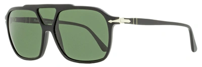 Persol Men's Navigator Sunglasses Po3223s 95/31 Black 59mm In Green