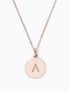 Kate Spade Initial Pendant In A