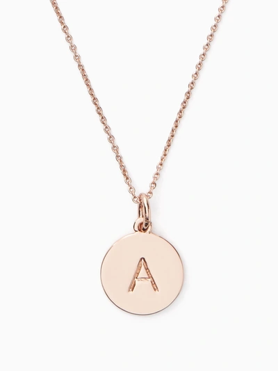 Kate Spade Initial Pendant In A