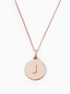 Kate Spade Initial Pendant In J