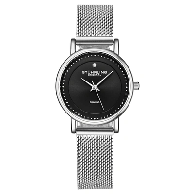 Stuhrling Original 4005 Quartz 29 Mm Fashion In Silver