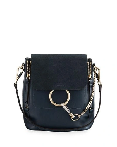 Chloé Faye Small Leather/suede Backpack