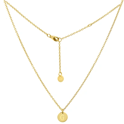 Savvy Cie Jewels 18k Yellow Gold Vermeil Classic Chocker Necklace In White