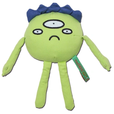 Touchdog Cartoon Alien Monster Plush Dog Toy In Green