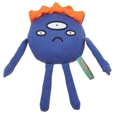 Touchdog Cartoon Alien Monster Plush Dog Toy In Blue