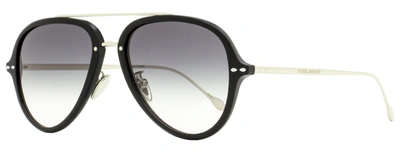 Isabel Marant Women's Kamille Sunglasses Im0038s Bsc9o Black/silver 57mm