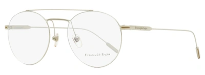Ermenegildo Zegna Men's Leggerissimo Eyeglasses Ez5218 016 Palladium 51mm In White