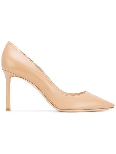 Jimmy Choo Romy Pumps - Neutrals