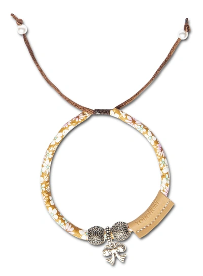 Touchcat Lucky Charms Designer Cable Necklace Cat Collar In Yellow