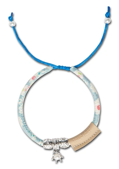 Touchcat Lucky Charms Designer Cable Necklace Cat Collar In Blue