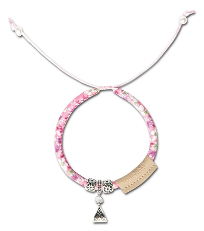 Touchcat Lucky Charms Designer Cable Necklace Cat Collar In Pink