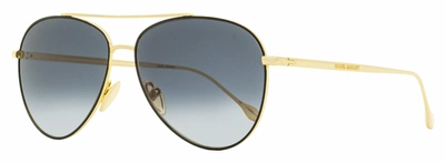 Isabel Marant Women's Milo Sunglasses Im0011s 2m29o Gold/black 60mm In Blue