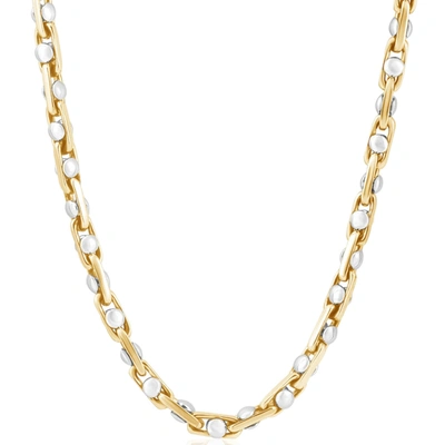 Pompeii3 Men's 14k Gold (85gram) Or Platinum (159gram) 5.5mm Link Chain Necklace 20"