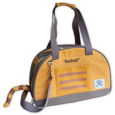 Touchcat 'tote-tails' Designer Airline Approved Collapsible Cat Carrier In Yellow