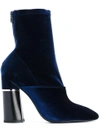 3.1 Phillip Lim / フィリップ リム Two Tone Ankle Boots In Blue