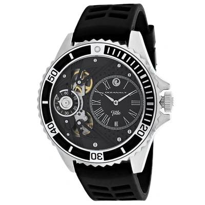 Oceanaut Men's Black Dial Watch