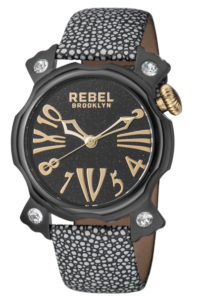 Rebel Womens Coney Island In Black