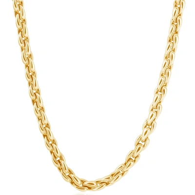 Pompeii3 Men's 14k Gold (83gram) Or Platinum (156gram) 7mm Link Chain Necklace 20"