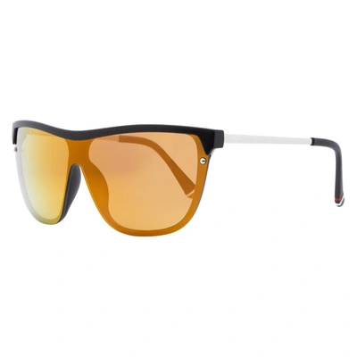 Fila Shield Sunglasses Sf9343 U28v Matte Black 0mm 9343 In Yellow