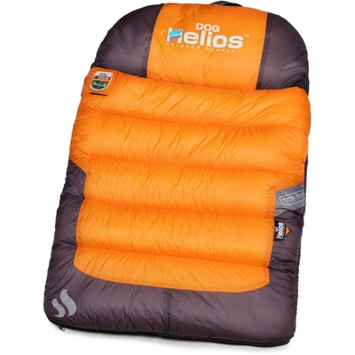 Dog Helios 'trail-barker' Multi-surface Water-resistant Travel Camping Dog Bed In Orange