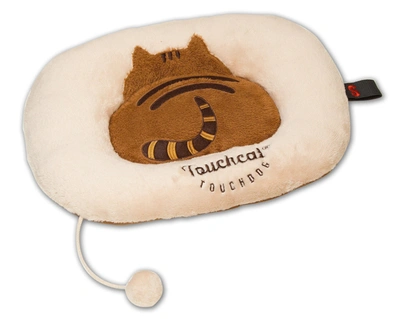 Touchcat 'exquisite-plush' Premium Kitty Fashion Designer Pet Cat Bed Lounger Mat Lounge In Beige