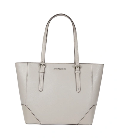 Michael Kors Women's Aria To Zi Ebbled Leather Shoulder Tote Bag In Multi