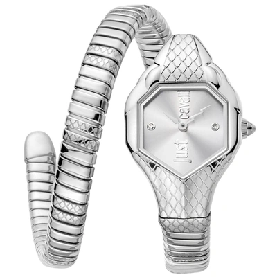Just Cavalli Women's Serpente Silver Dial Watch