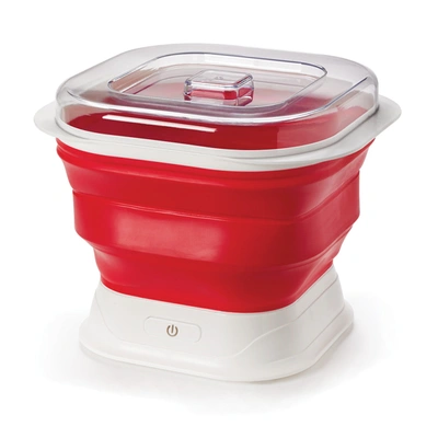 Cuisipro Collapsible Yogurt Maker, Red