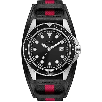 Guess Men's Classic Black Dial Watch