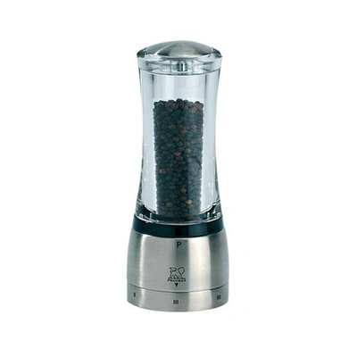 Peugeot Daman U'select 6.5-inch Pepper Mill, Stainless Steel In Silver