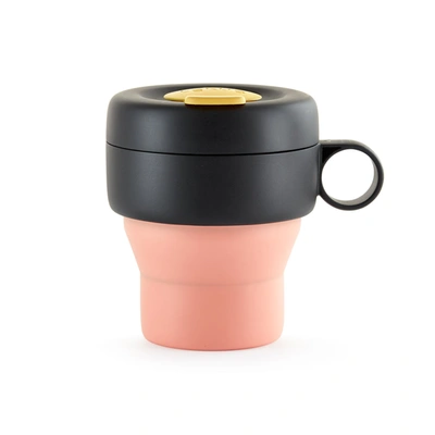 Lekue Mug To Go Reusable Travel Mug, 11.8 Ounce In Pink