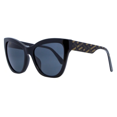 Versace Butterfly Sunglasses Ve4417u 535887 Black 56mm 4417