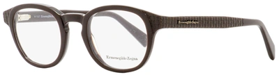 Ermenegildo Zegna Men's Eyeglasses Ez5108 050 Dark Brown 48mm