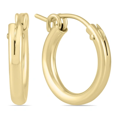 Monary 14k Yellow Gold Filled Hoop Earrings (15mm)
