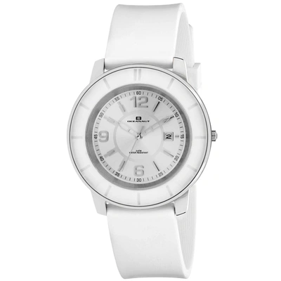 Oceanaut Women's Silver Dial Watch In White