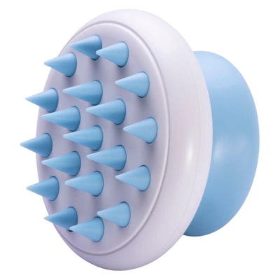 Pet Life 'scwubba' Handheld Bathing Brushing And Massaging Soft Flexible Grooming Pet Comb In Blue