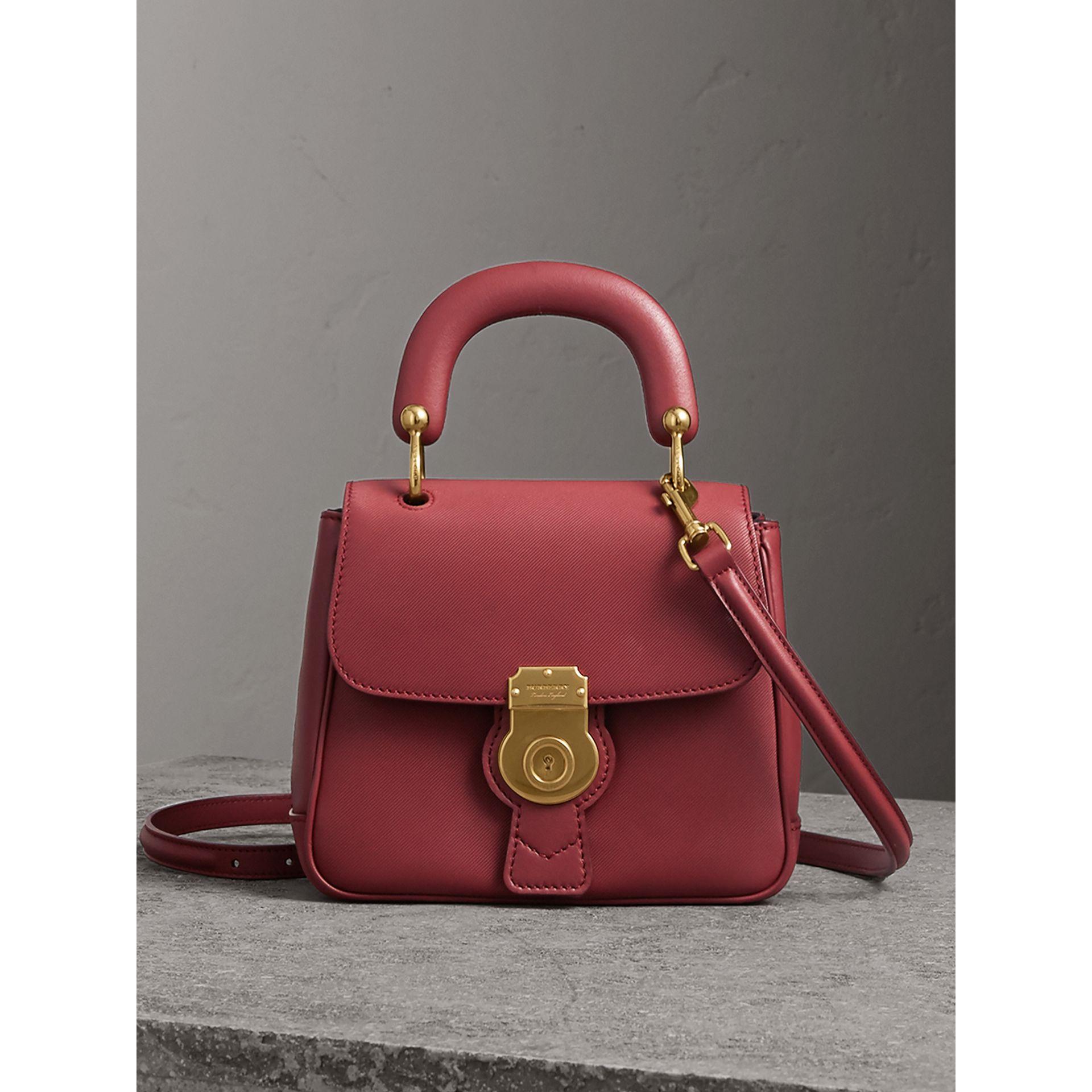 Burberry The Small Dk88 Top Handle Bag In Antique Red | ModeSens