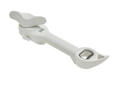 Kuhn Rikon Auto Safety Master Opener For Cans, Bottles And Jars In White