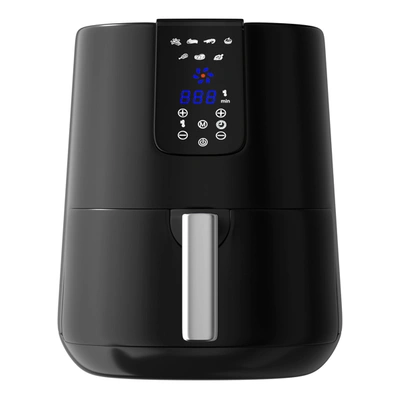 Uber Appliance Deluxe Digital Air Fryer - 5 Quart - 7 Pre Set Cooking Modes In Black