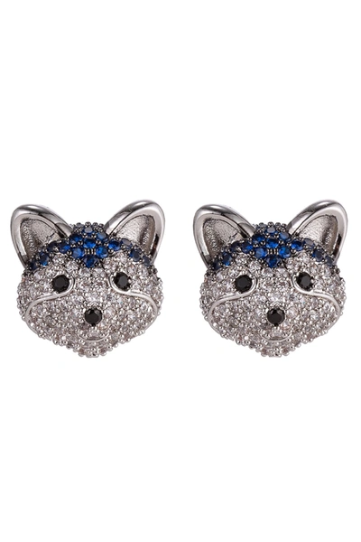 Eye Candy La Koda Earrings In Silver