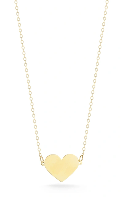 Ember Fine Jewelry 14k Italian Gold Heart Necklace In Yellow