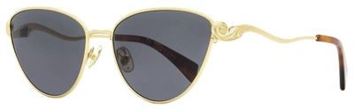 Lanvin Women's Rateau Cat-eye Sunglasses Lnv112s 710 Gold/havana 59mm