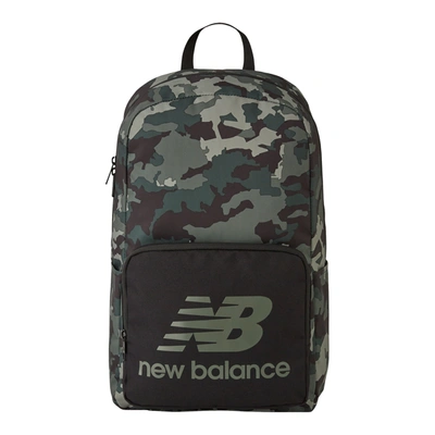 New Balance Camo Aop Backpack In Black