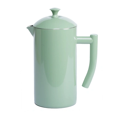 Frieling Double-walled Stainless Steel French Press Coffee Maker, 34 Fl oz In Green
